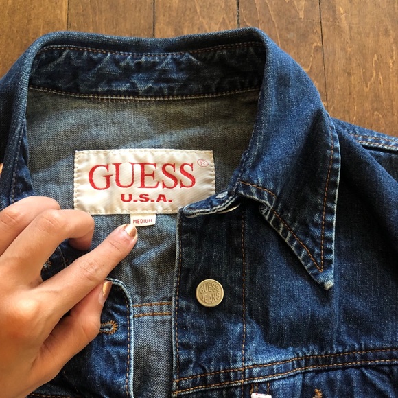 Vintage Guess Jean Jacket - Picture 2 of 3